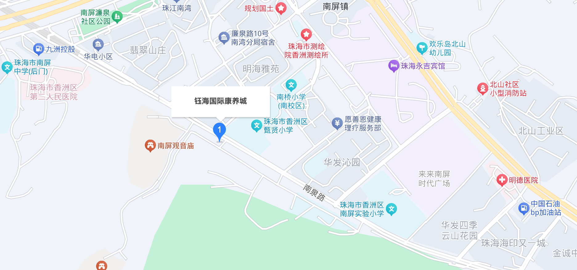 园区地图位置